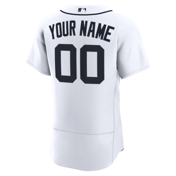 Soccer Intl Detroit Tigers Home Authentic Custom Jersey White