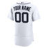 Soccer Intl Detroit Tigers Home Authentic Custom Jersey White