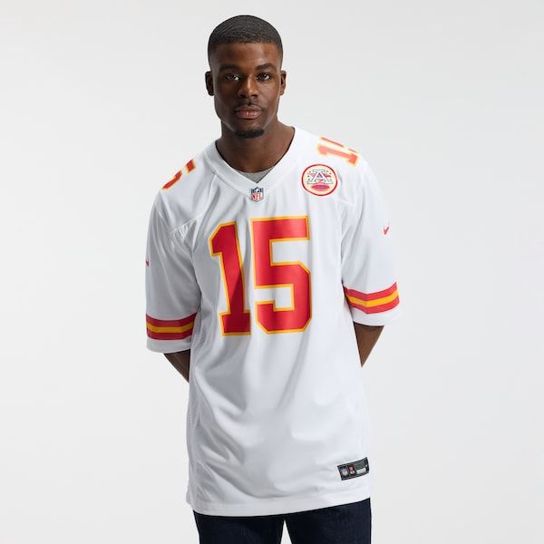 Soccer Intl Patrick Mahomes Kansas City Chiefs Game Jersey White