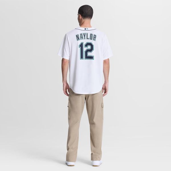 Soccer Intl Josh Naylor Seattle Mariners Home Replica Jersey White