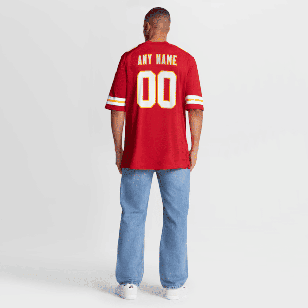 Soccer Intl Kansas City Chiefs Custom Game Jersey Red