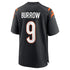 Soccer Intl Joe Burrow Cincinnati Bengals Game Jersey Black