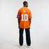 Soccer Intl Bo Nix Denver Broncos Mile High Collection 1977 Throwback Game Jersey Orange