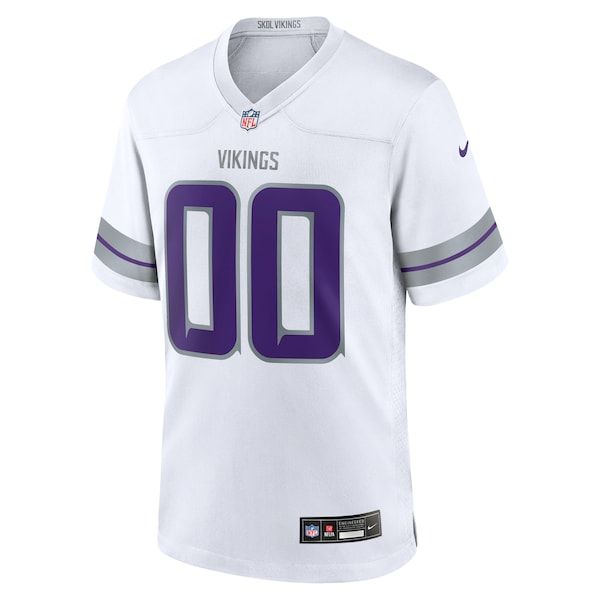 Soccer Intl Minnesota Vikings Custom Alternate Game Jersey White