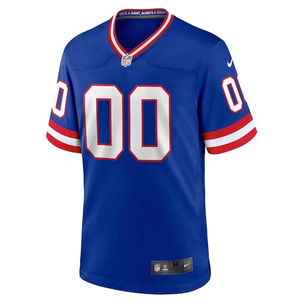 Soccer Intl New York Giants Classic Custom Game Jersey Royal