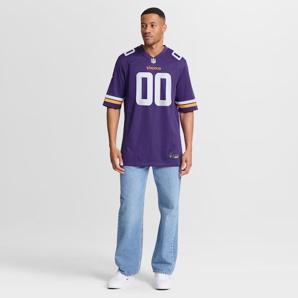 Soccer Intl Minnesota Vikings Custom Game Jersey Purple
