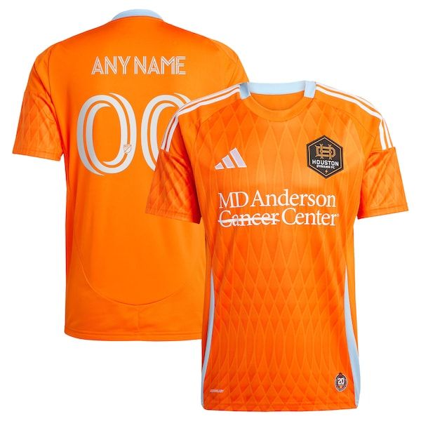 Soccer Intl Houston Dynamo FC 2025 Season 20 Replica Custom Jersey Orange