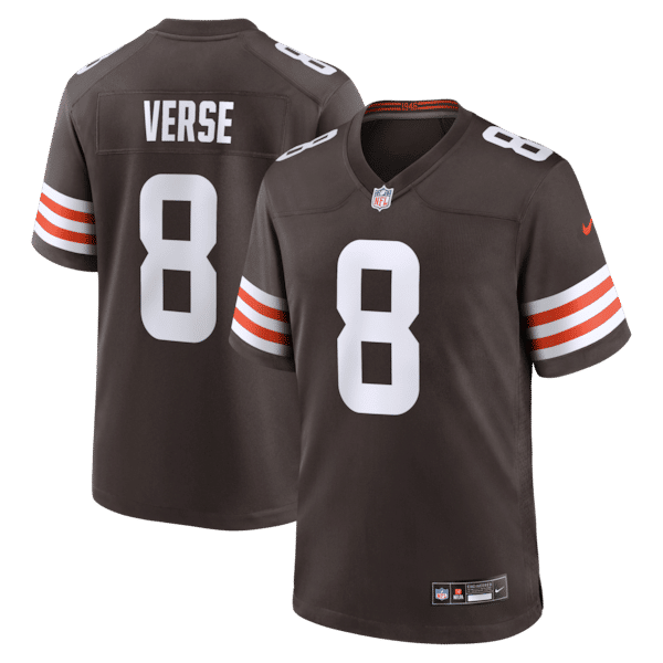 Soccer Intl Jared Verse Cleveland Browns Game Jersey Brown