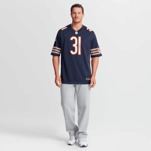 Soccer Intl Dillon Thieneman Chicago Bears 2026 NFL Draft Game Jersey Navy