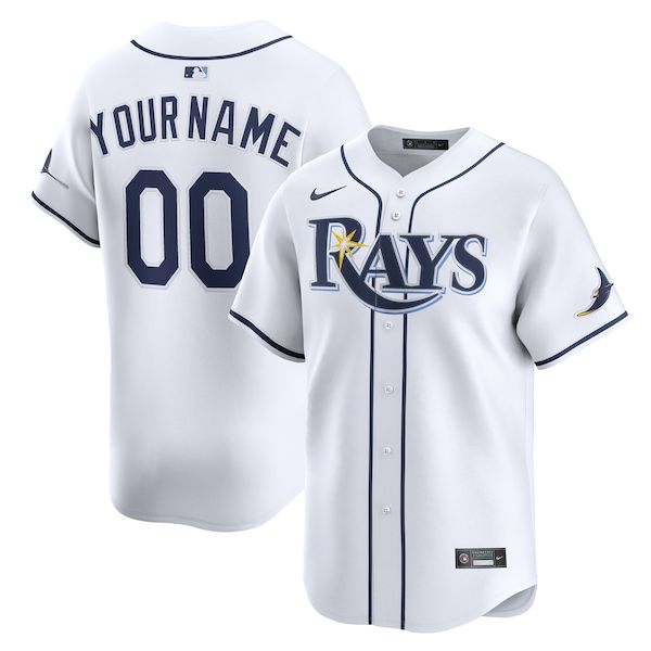Soccer Intl Tampa Bay Rays Home Limited Custom Jersey White