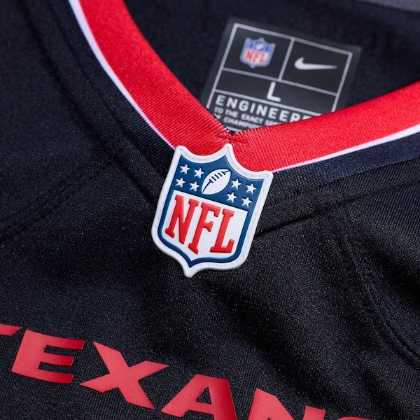 Soccer Intl Derek Stingley Jr. Houston Texans Game Jersey Navy