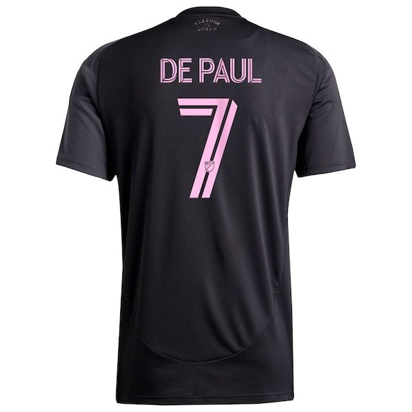 Soccer Intl Rodrigo De Paul Inter Miami CF 2025 The Fortitude Kit Replica Jersey Black