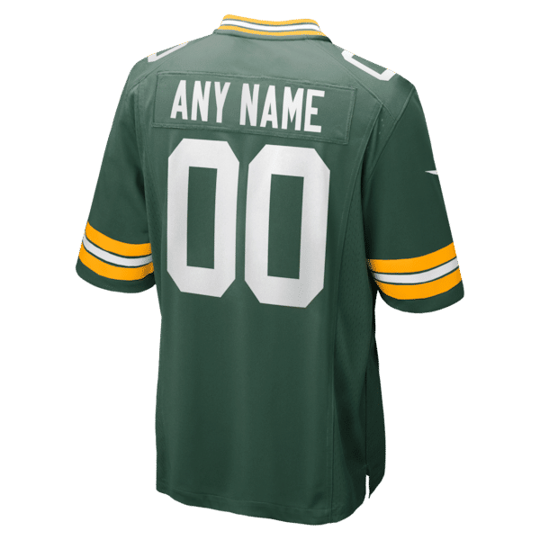 Soccer Intl Green Bay Packers Custom Game Jersey Green
