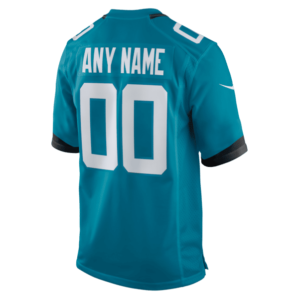 Soccer Intl Jacksonville Jaguars Custom Game Jersey Teal