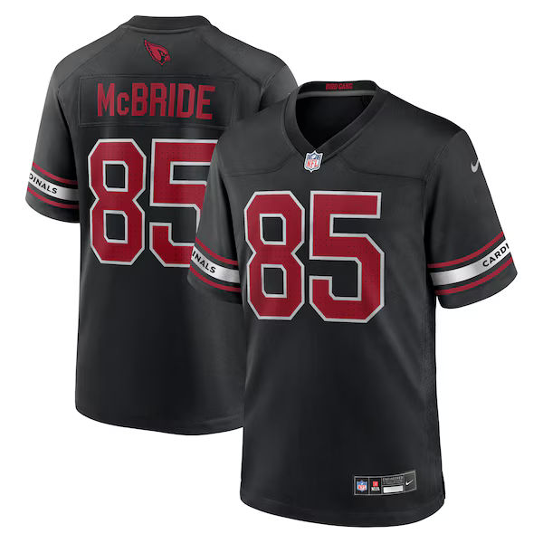 Soccer Intl Trey McBride Arizona Cardinals Alternate Game Jersey Black