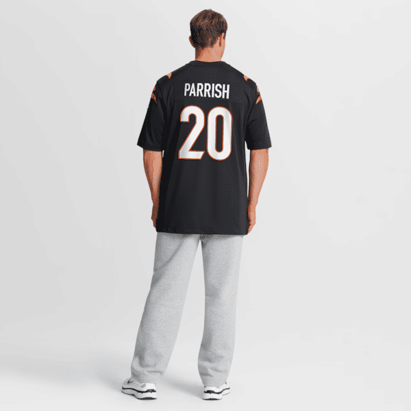 Soccer Intl Lemar Parrish Cincinnati Bengals Team Retired Game Jersey Black