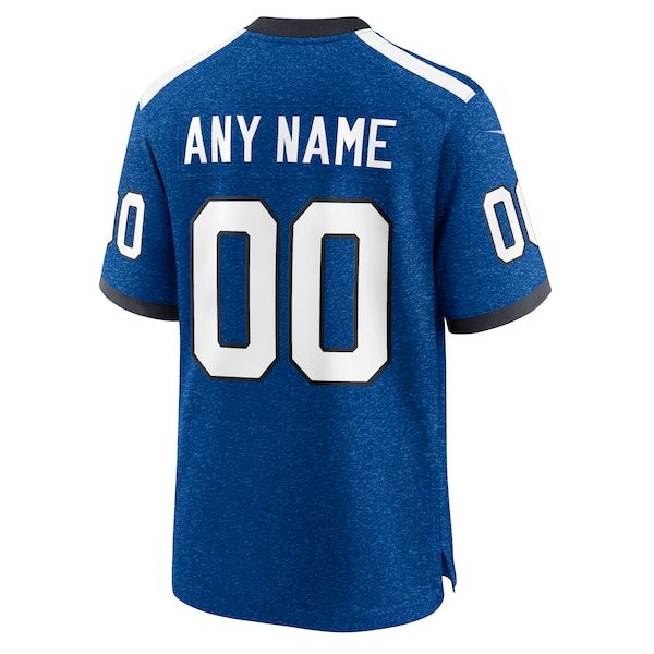 Soccer Intl Indianapolis Colts Alternate Custom Game Jersey Blue