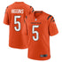 Soccer Intl Tee Higgins Cincinnati Bengals Alternate Game Jersey Orange