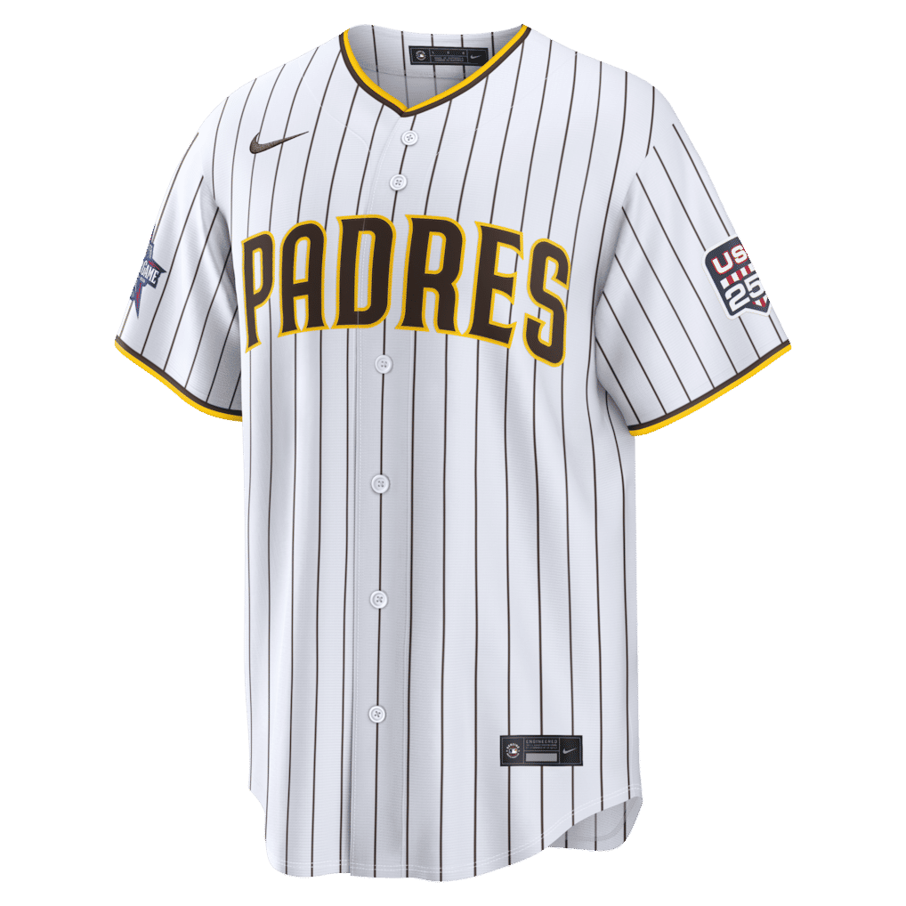 Soccer Intl Mason Miller San Diego Padres 2026 All-Star Edition Stars & Stripes Stadium Jersey White