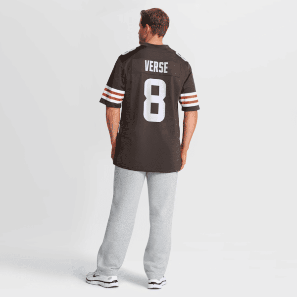 Soccer Intl Jared Verse Cleveland Browns Game Jersey Brown