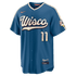 Soccer Intl Jackson Chourio Milwaukee Brewers 2026 City Connect Stadium Jersey Mineral Blue