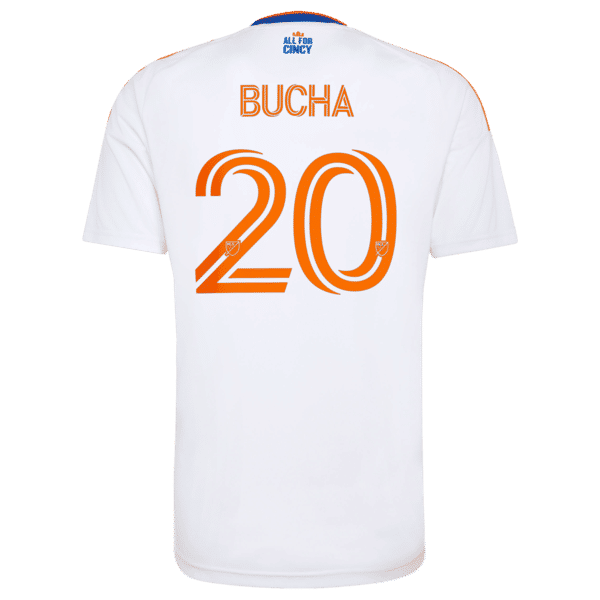 Adidas Pavel Bucha FC Cincinnati 2026 The Seven Hills Kit Replica Jersey White