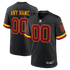 Soccer Intl Washington Commanders Hail Raiser Alternate Custom Game Jersey Black