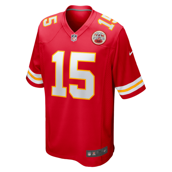 Soccer Intl Patrick Mahomes Kansas City Chiefs Game Jersey Red