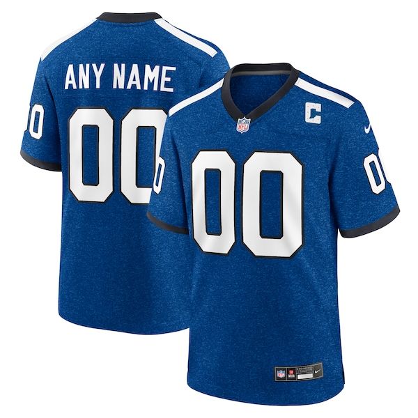 Soccer Intl Indianapolis Colts Alternate Custom Game Jersey Blue