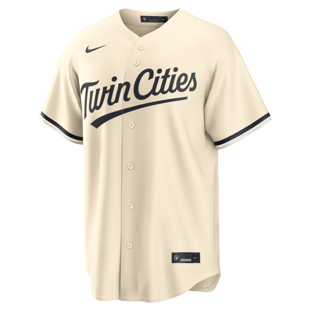 Soccer Intl Minnesota Twins Alternate Replica Jersey Cream