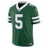Soccer Intl Garrett Wilson New York Jets Vapor F.U.S.E. Stitched Limited Jersey Green