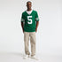 Soccer Intl Garrett Wilson New York Jets Vapor F.U.S.E. Stitched Limited Jersey Green