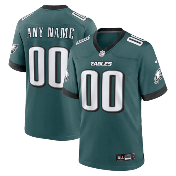 Soccer Intl Philadelphia Eagles Custom Game Jersey Midnight Green