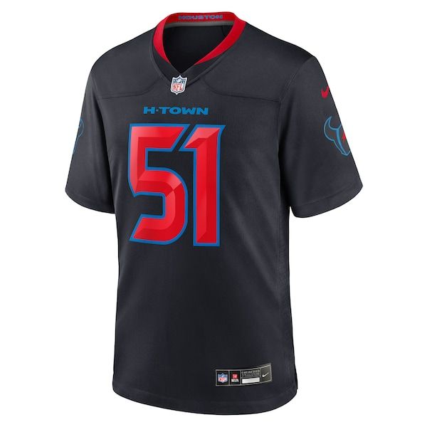 Soccer Intl Will Anderson Jr. Houston Texans Alternate Game Jersey Navy
