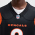 Soccer Intl Joe Burrow Cincinnati Bengals Game Jersey Black