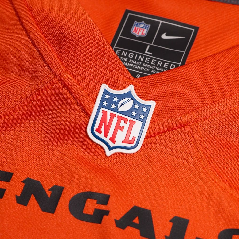 Soccer Intl Tee Higgins Cincinnati Bengals Alternate Game Jersey Orange