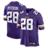 Soccer Intl Adrian Peterson Minnesota Vikings Game Jersey Purple