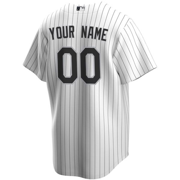 Soccer Intl Chicago White Sox Home Replica Custom Jersey White