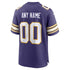 Soccer Intl Minnesota Vikings Custom Game Jersey Purple