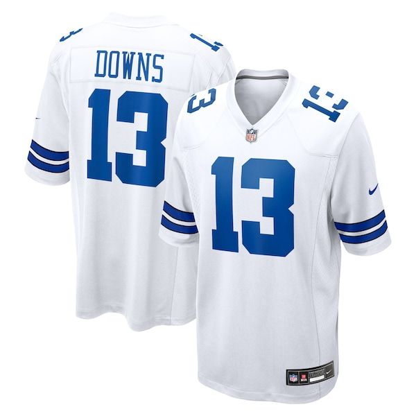 Soccer Intl Caleb Downs Dallas Cowboys Game Jersey White