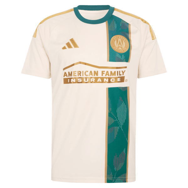 Adidas Atlanta United FC 2026 Spirit of '96 Replica Custom Jersey Tan