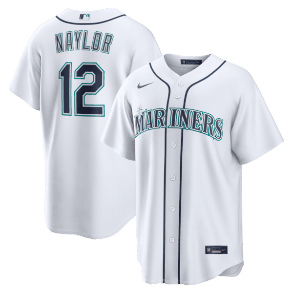 Soccer Intl Josh Naylor Seattle Mariners Home Replica Jersey White