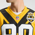 Soccer Intl Pittsburgh Steelers Alternate 1933 Throwback Game Custom Jersey Gold