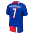 Official Khvicha Kvaratskhelia Paris Saint-Germain Soccer Intl 2026/27 Home Stadium Replica Jersey - Blue - Jersey Teams World