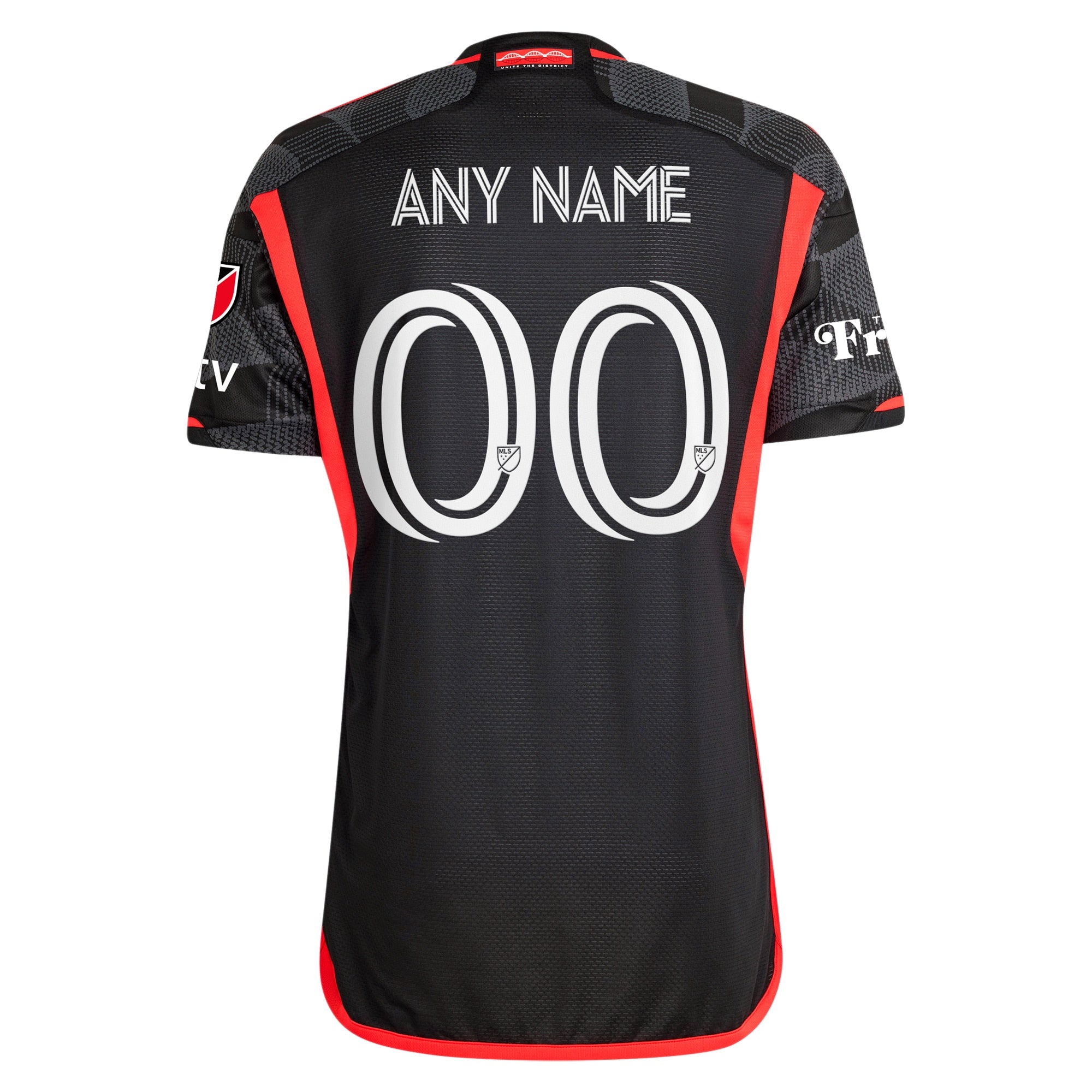 D.C. United 2024 The Icon Kit Custom Shirt – Black