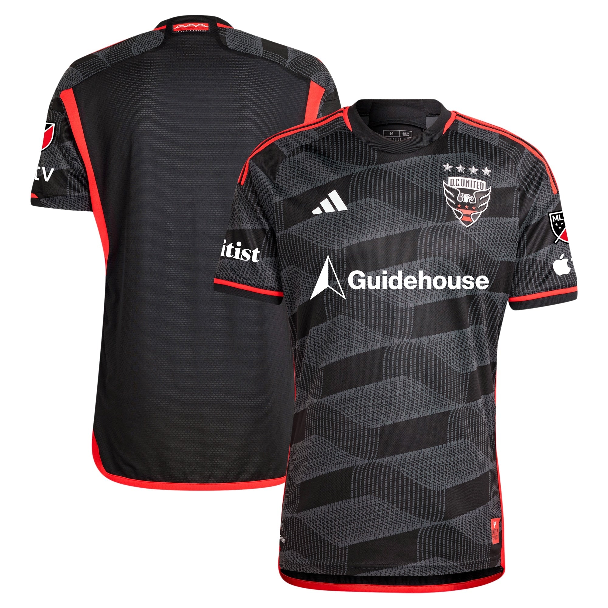 D.C. United 2024 The Icon Kit Shirt – Black