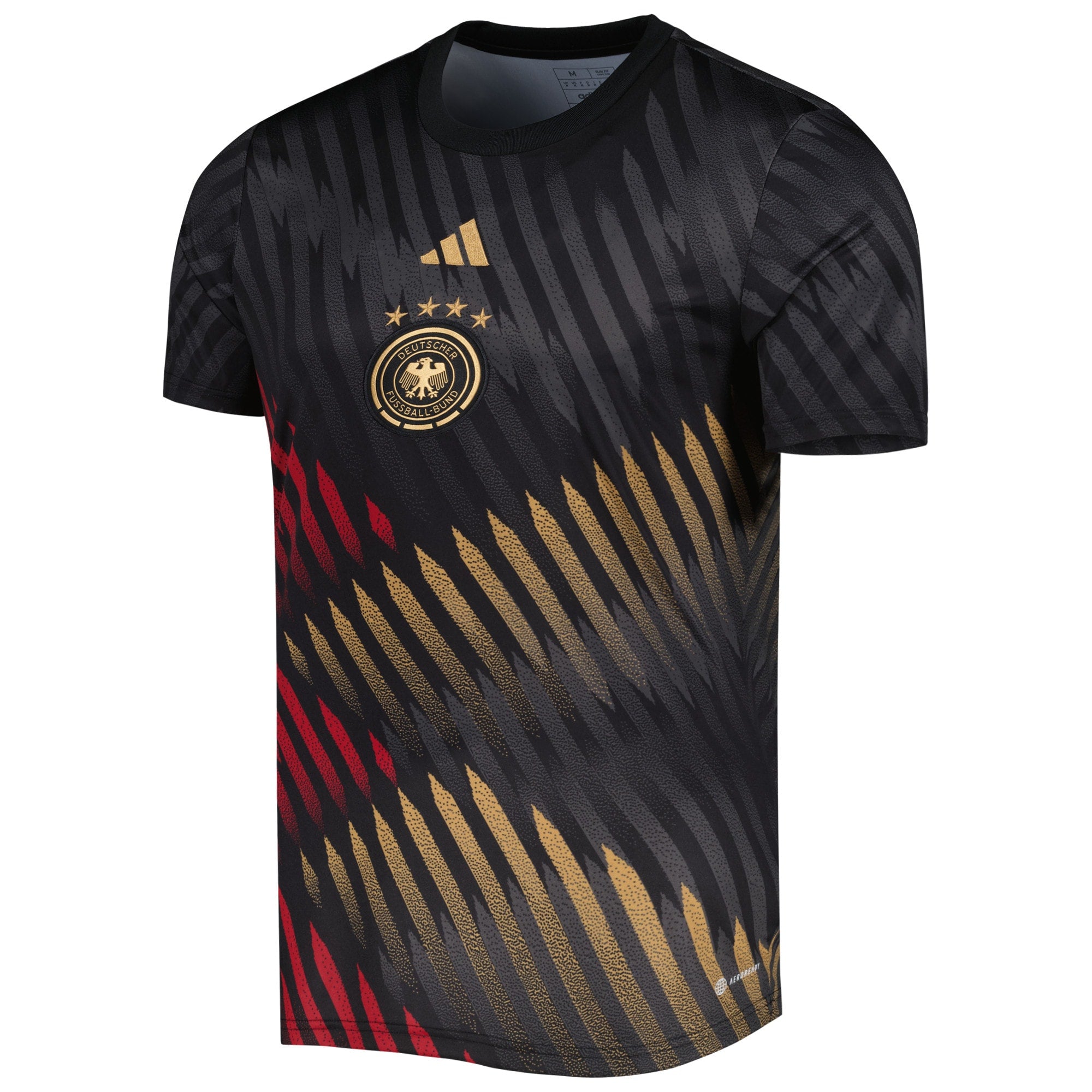 Germany National Team 2022 AEROREADY Pre-Match Top - Black