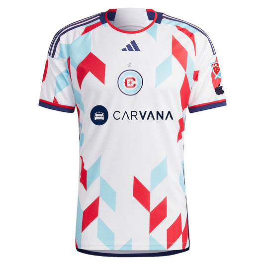 Brian Gutiérrez Chicago Fire 2024 A Kit For All Player Shirt – White