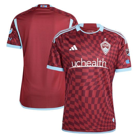 Colorado Rapids 2024 One Flag Kit Shirt - Burgundy