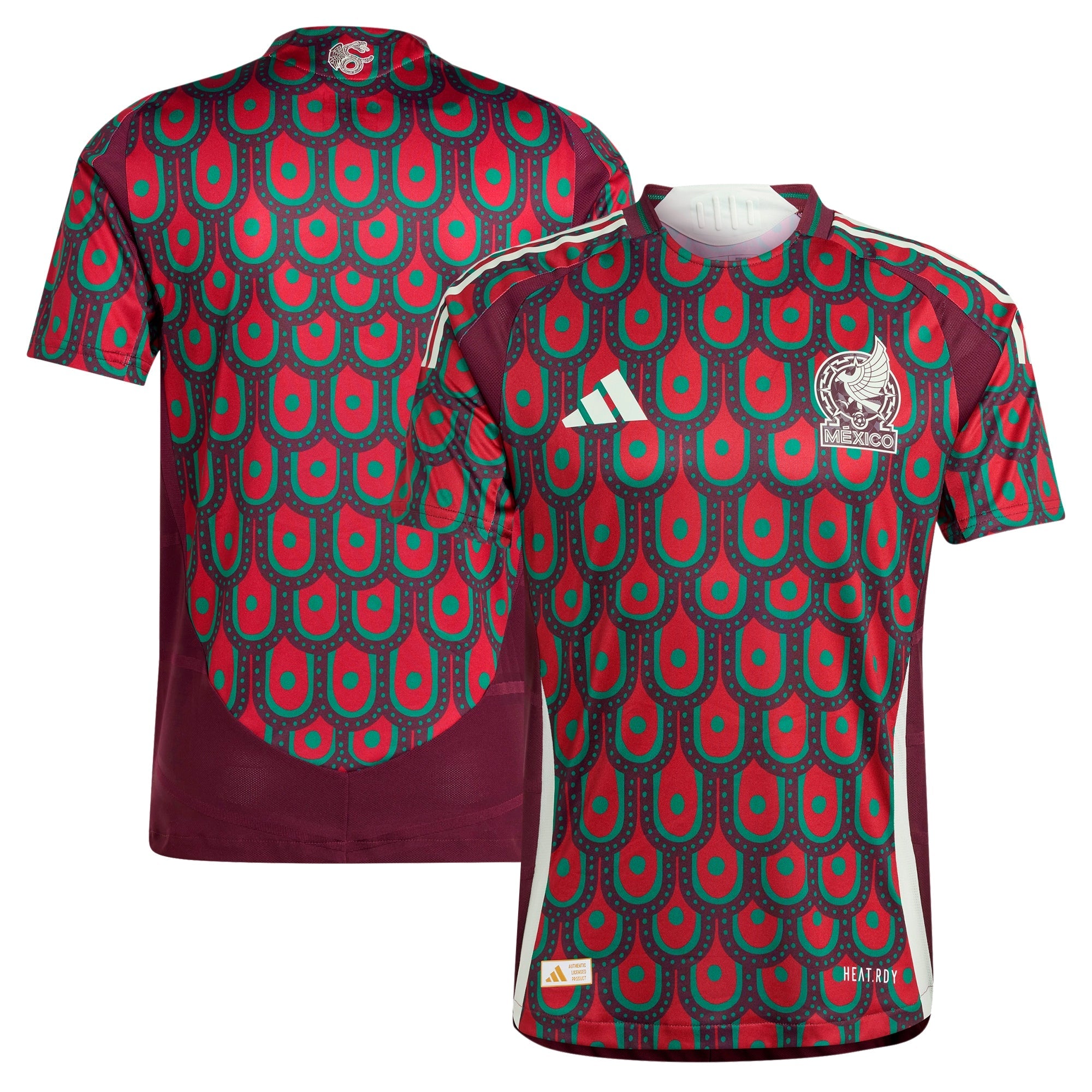 Mexico National Team 2024 Home Shirt - Burgundy